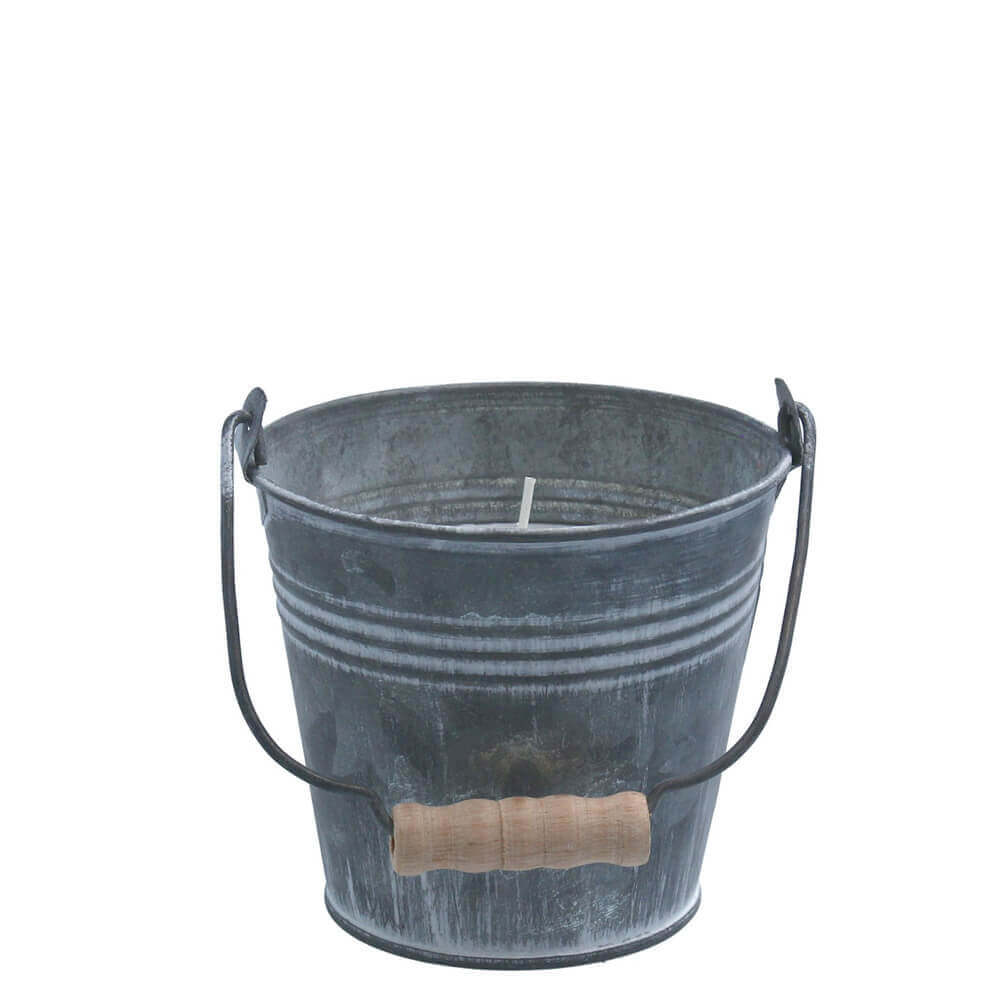 Gisela Graham Metal Candle Pot 11cm Tin Bucket